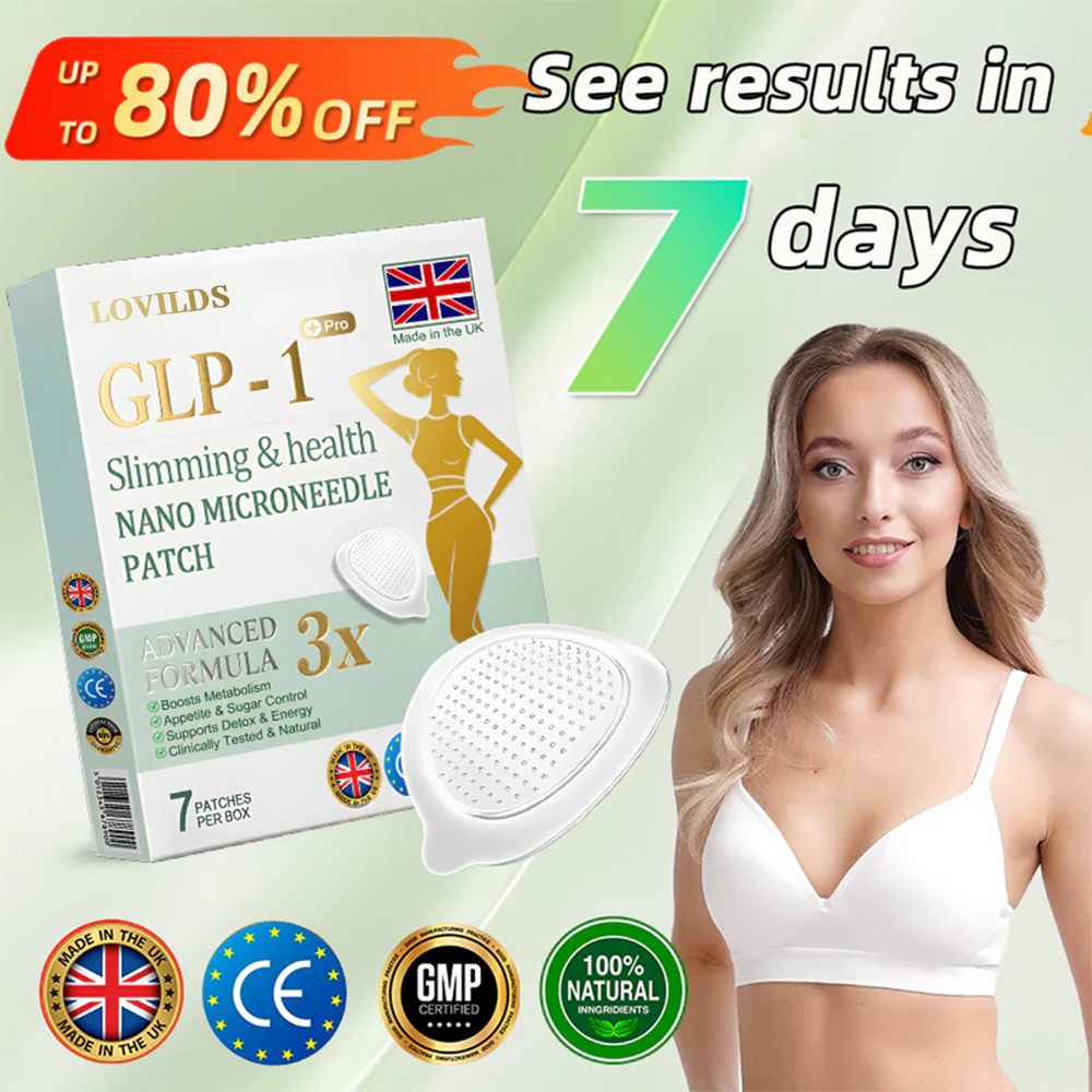 LOVILDS™ Tirzepatide Slimming & health NANO MICRONEEDLE PATCH 👩⚕️Suitable for obesity, cardiovascular diseases, diabetes, sleep apnea, high cholesterol and blood lipids, joint problems, and various other conditions
