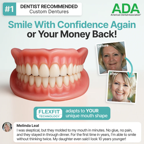 Medazy™ Custom-Fit Full Functional Dentures-f