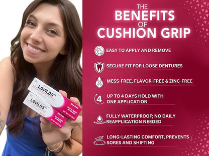 🦷[BUY 2 GET 2 FREE] LOVILDS™ Thermoplastic Denture Adhesive: Four days of worry-free, long-lasting stability for a confident smile!