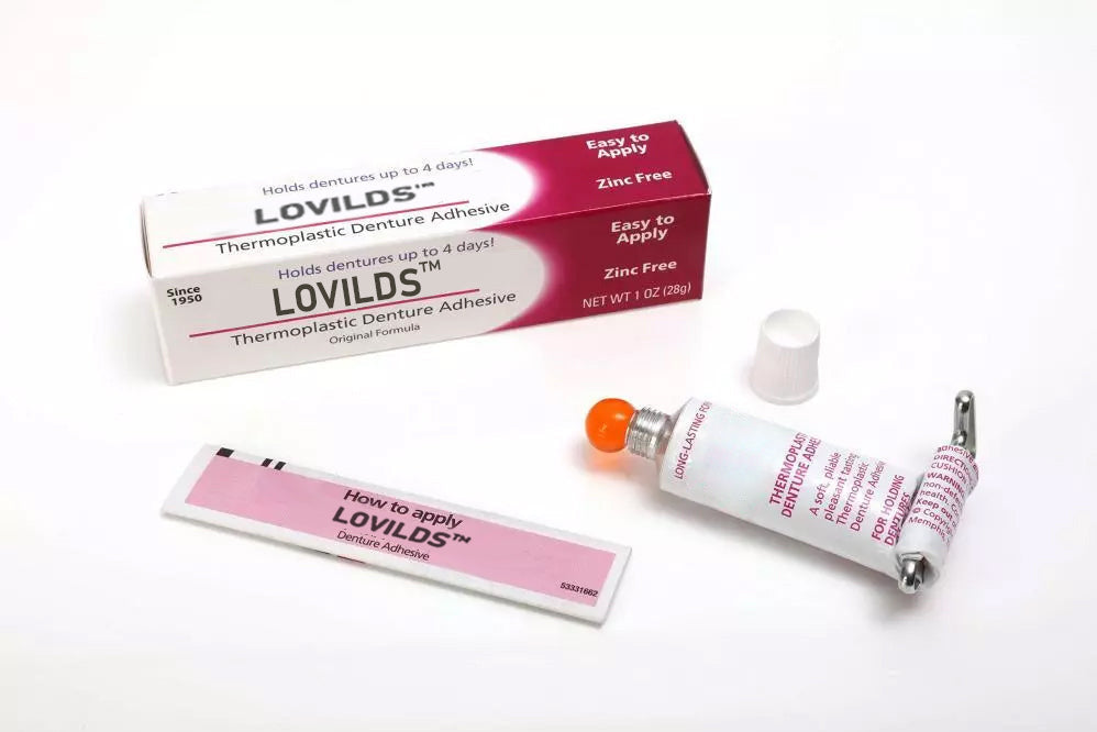 🦷[BUY 2 GET 2 FREE] LOVILDS™ Thermoplastic Denture Adhesive: Four days of worry-free, long-lasting stability for a confident smile!