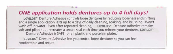 🦷[BUY 2 GET 2 FREE] LOVILDS™ Thermoplastic Denture Adhesive: Four days of worry-free, long-lasting stability for a confident smile!