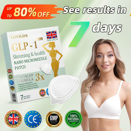 LOVILDS™  Tirzepatide Slimming & health NANO MICRONEEDLE PATCH 👩‍⚕️Suitable for obesity, cardiovascular diseases, diabetes, sleep apnea, high cholesterol and blood lipids, joint problems, and various other conditions